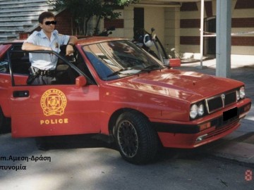  Super auta greckiej policji lat 90.